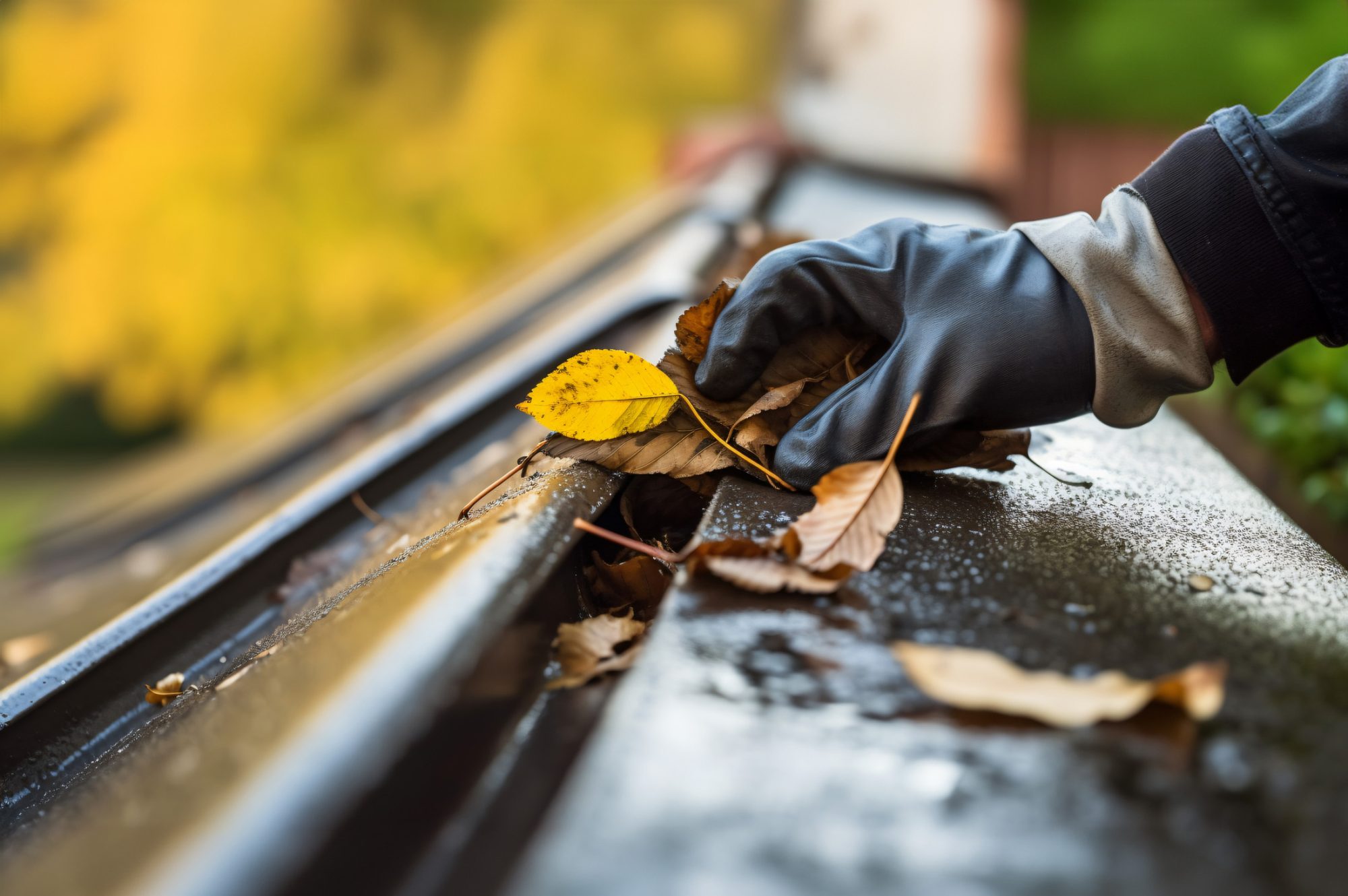 gutter clearing